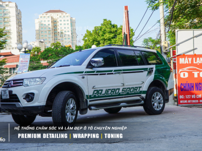 Dán xe ô tô Pajero