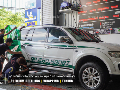 Dán xe ô tô Pajero