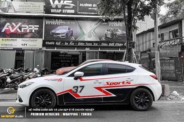mẫu decal dán xe ô tô đẹp mẫu decal dán xe ô tô đẹp