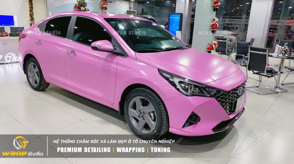 Hyundai Accent lột xác tại Wrap Studio