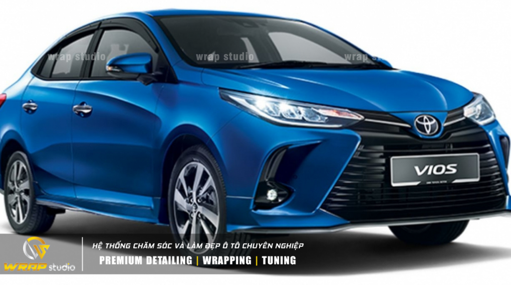 Dán decal Toyota Vios 