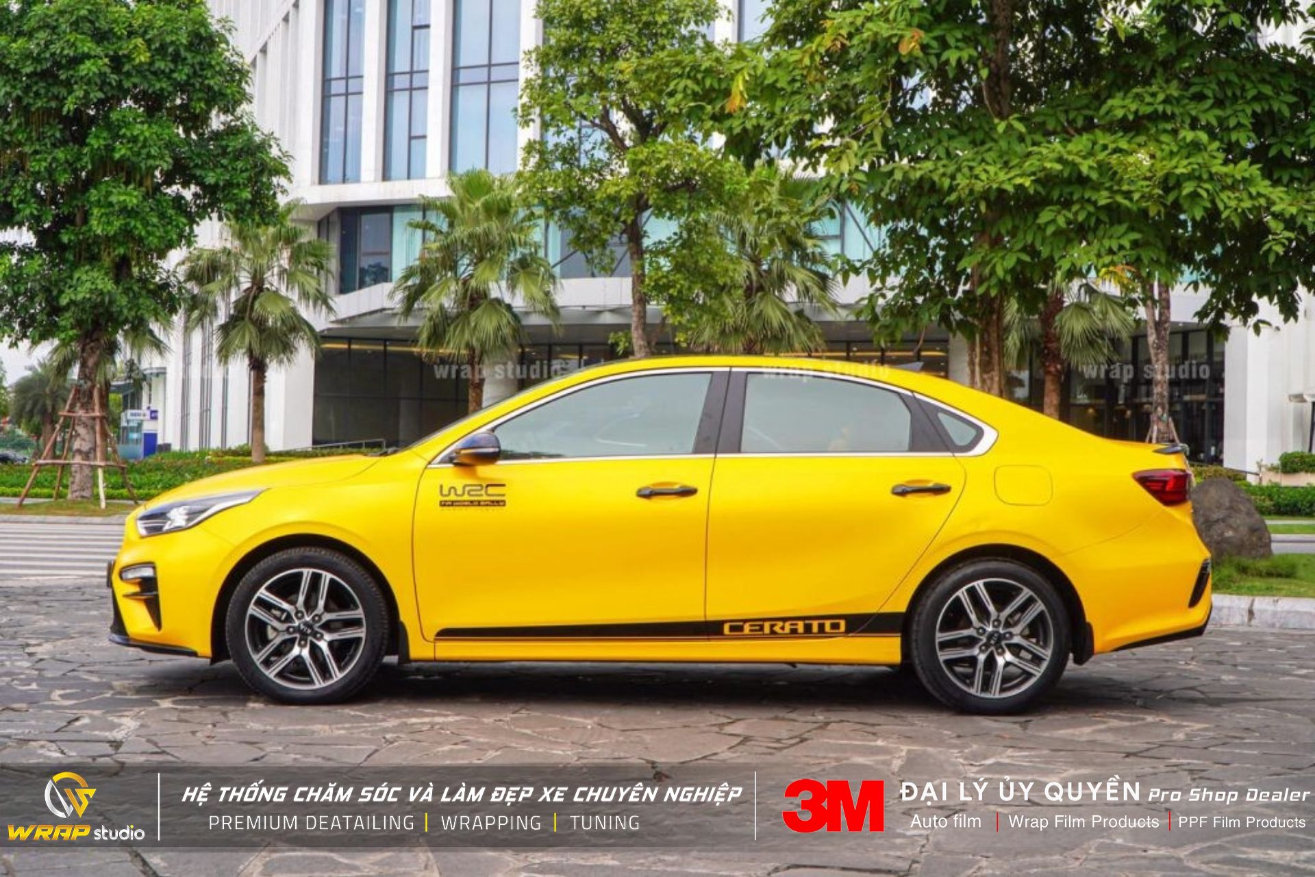 Dán Cerato Vàng tại Wrap Studio