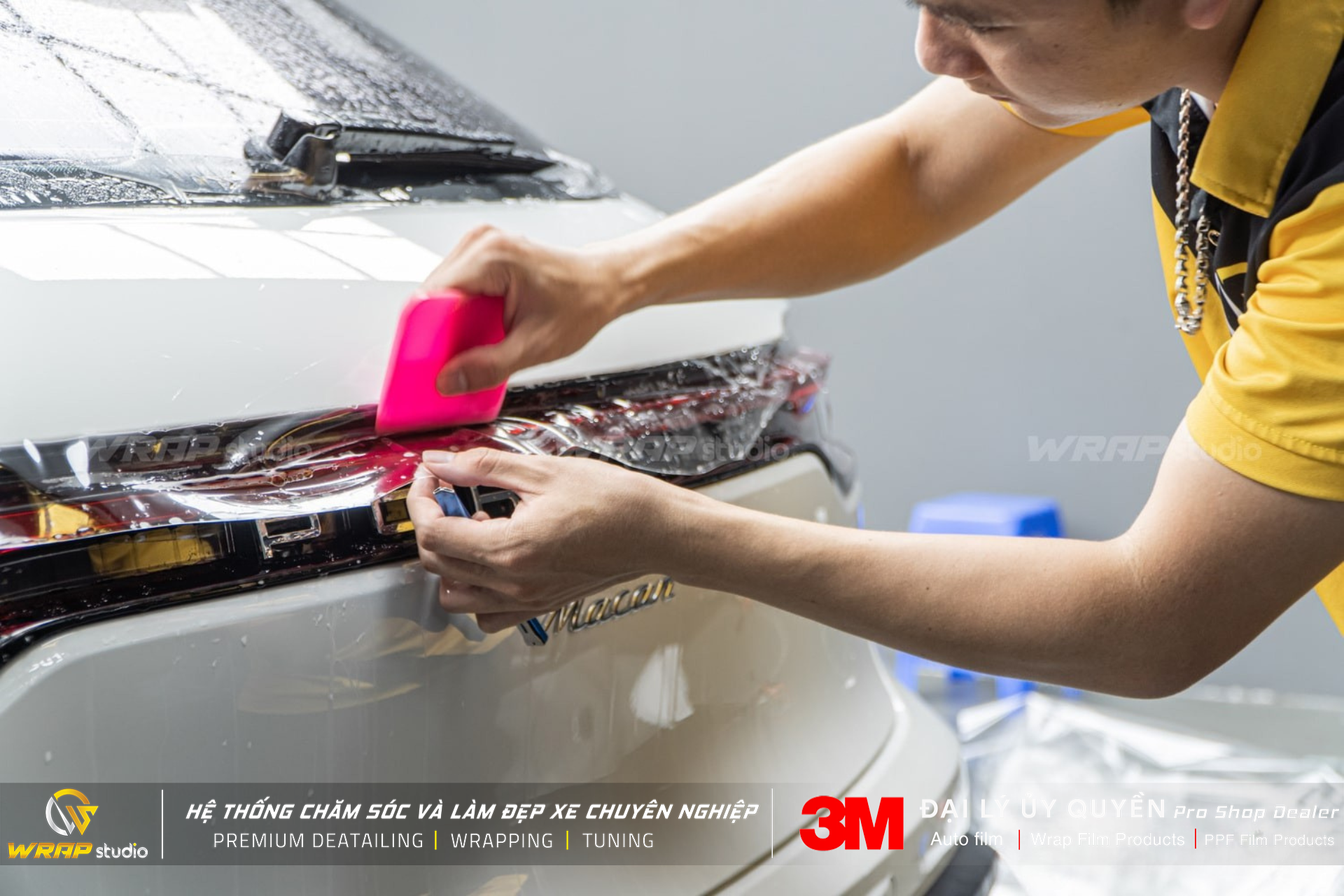 Thi công dán PPF chuyên nghiệp tại Wrap Studio