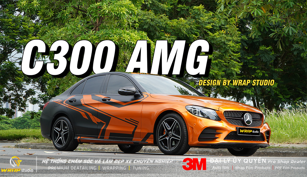 C300 AMG lên tem cực cháy