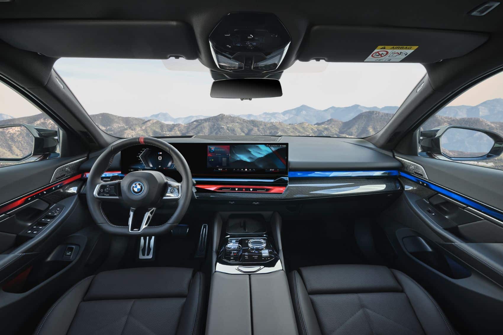 Nội thất sang trọng của BMW 5 series