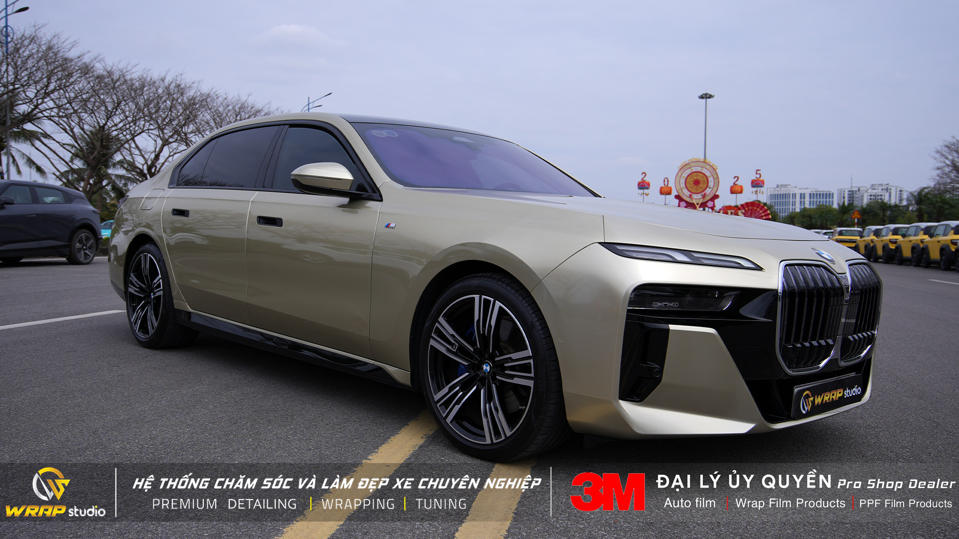Dán đổi màu BMW tại Wrap Studio