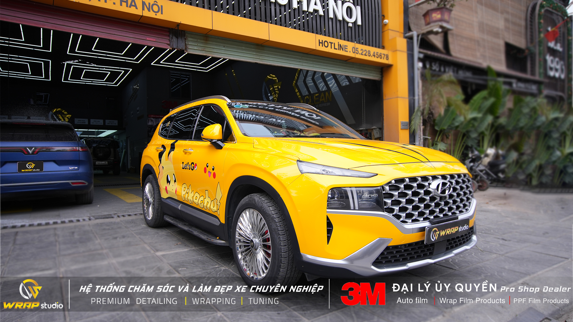 Dán tem tại Wrap Studio