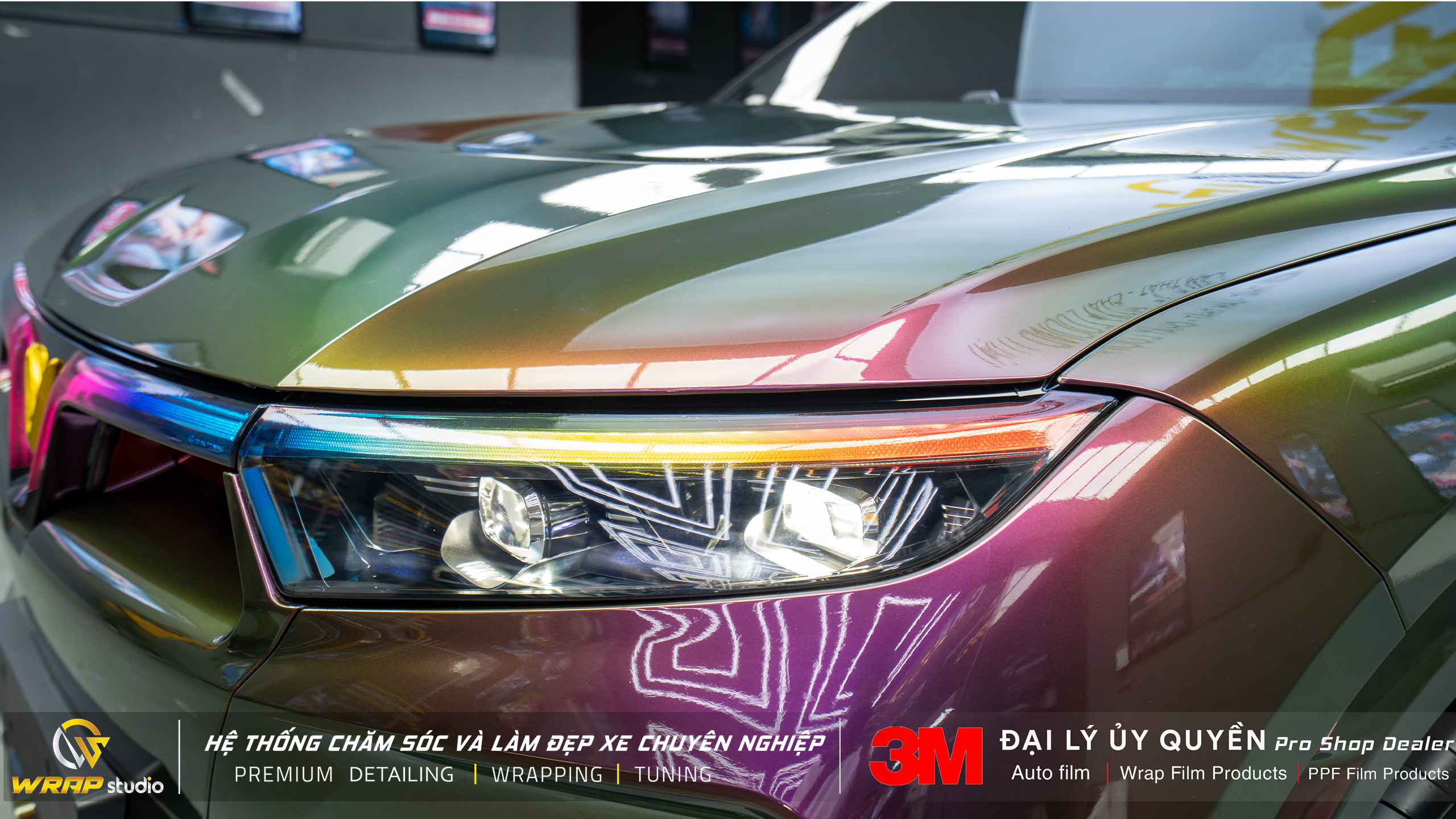 Vinfast F9 đổi màu