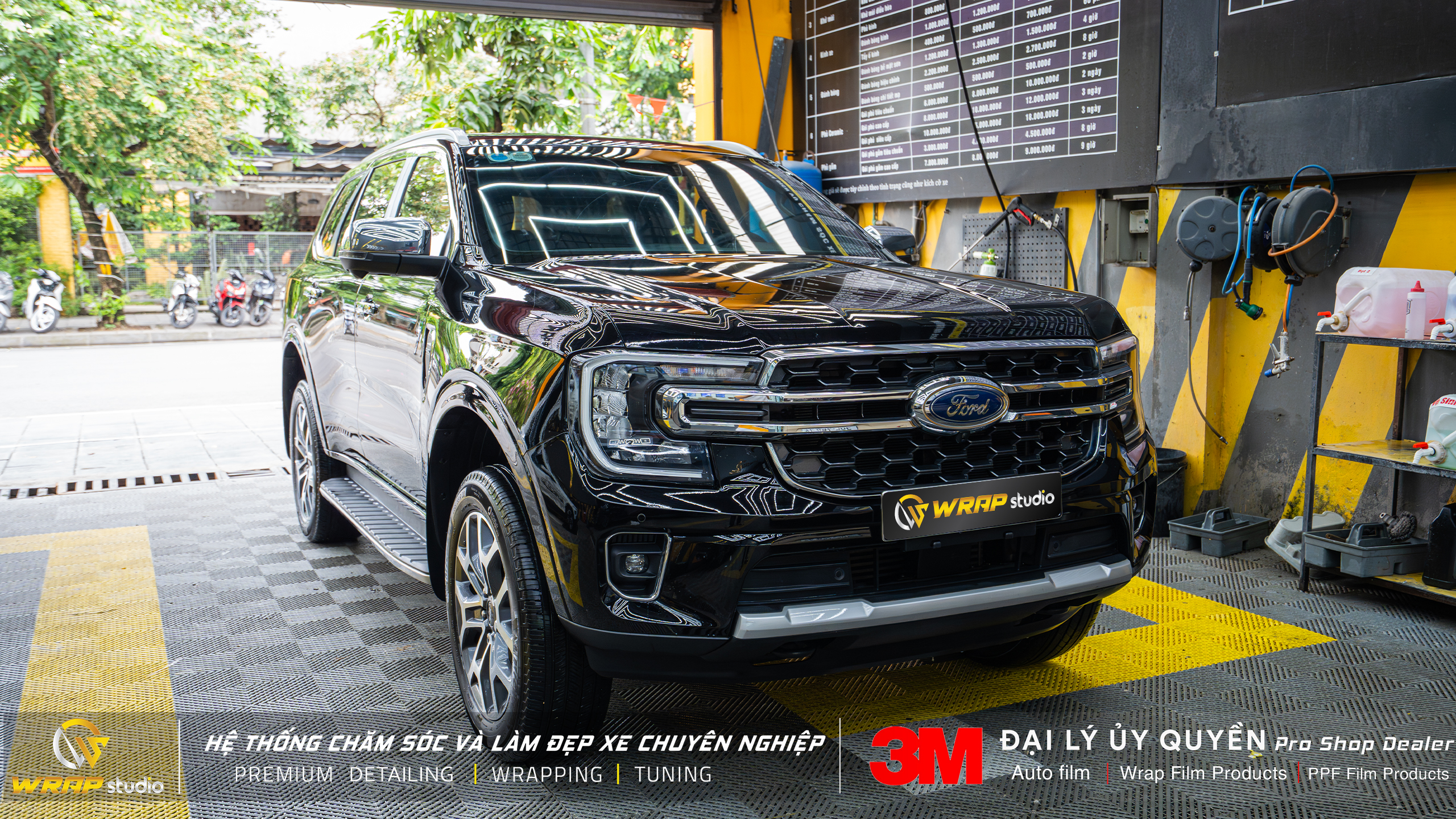 Lớp PPF bảo vệ xe trên xe Prado