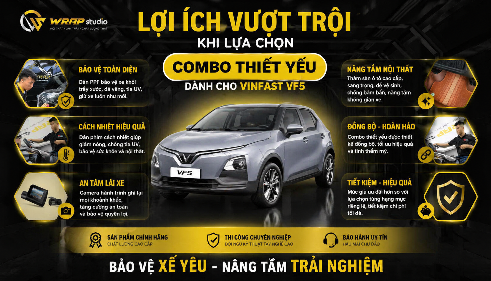 Combo thiết yếu cho VF5