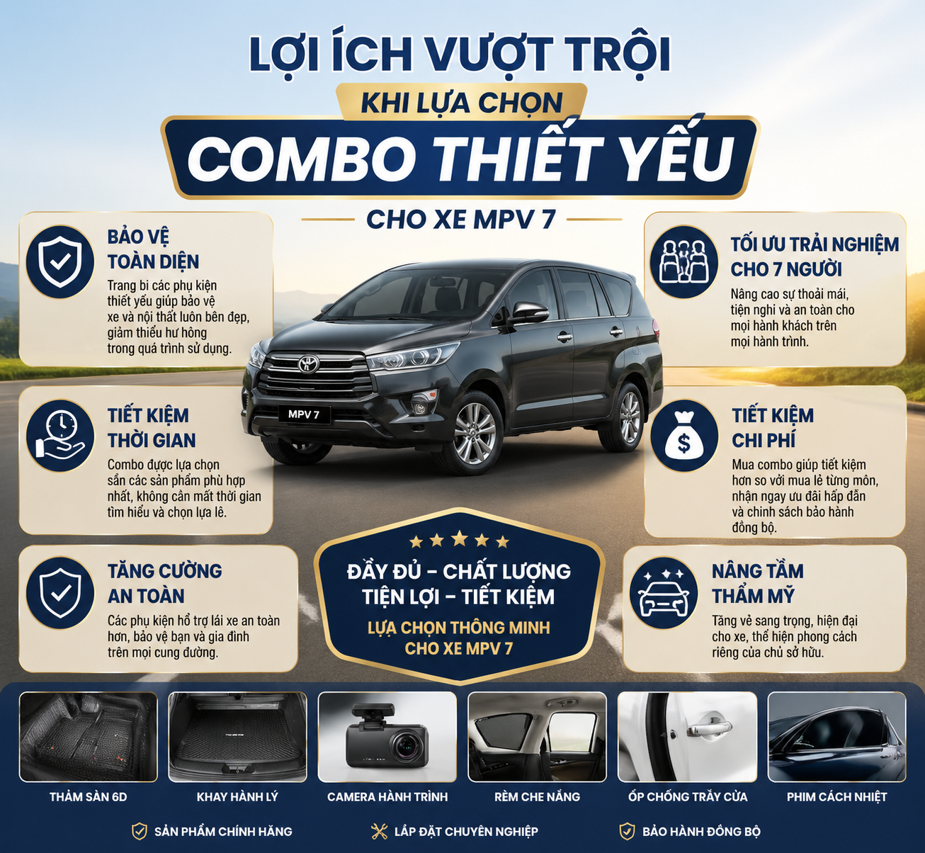 Lợi ích khi làm combo thiết yếu