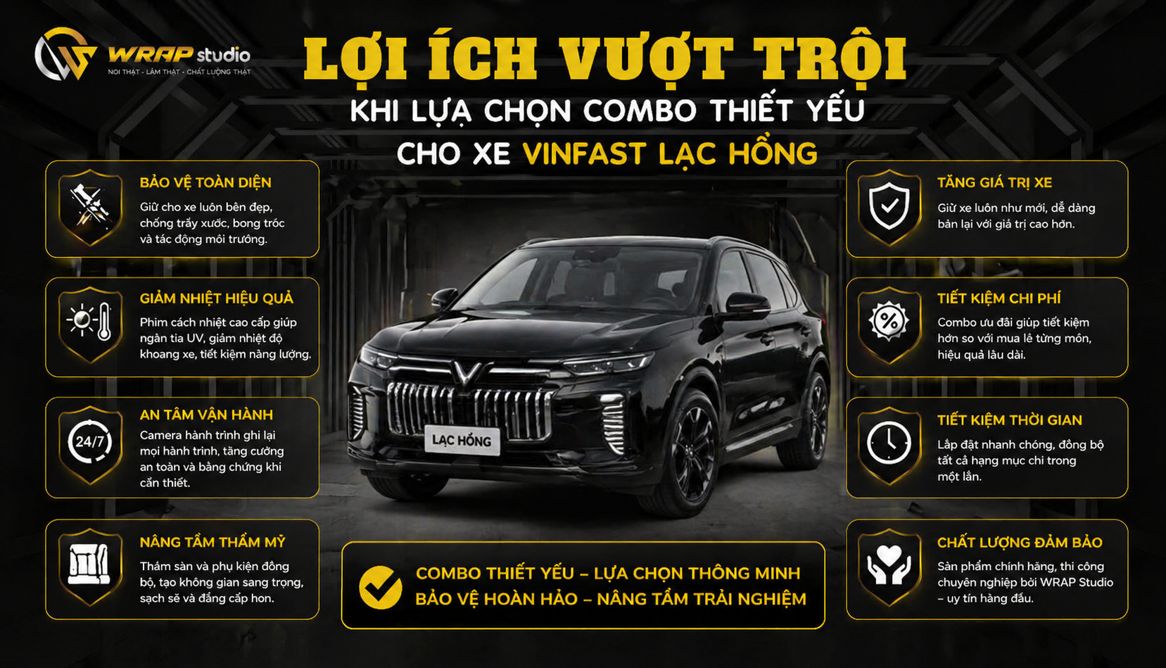Lợi ích combo thiết yếu Lạc Hồng