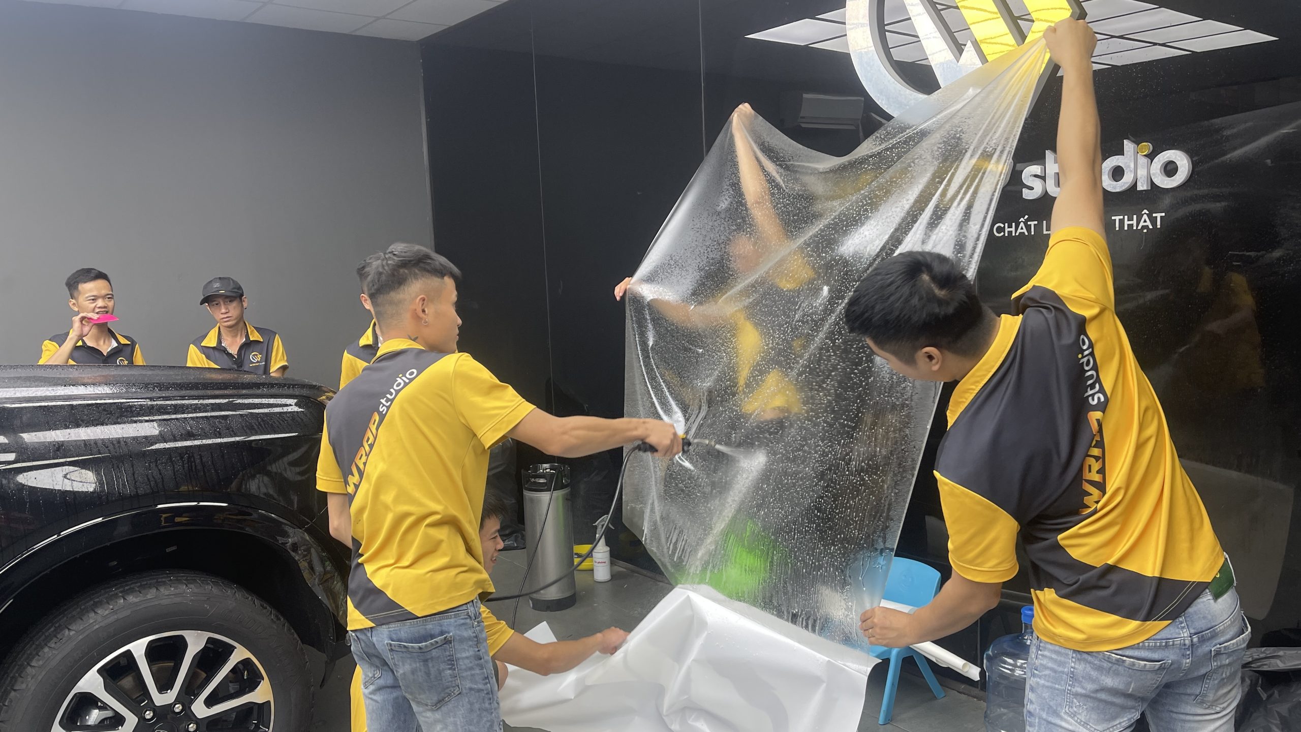 quá trình dán dán ppf 150gloss