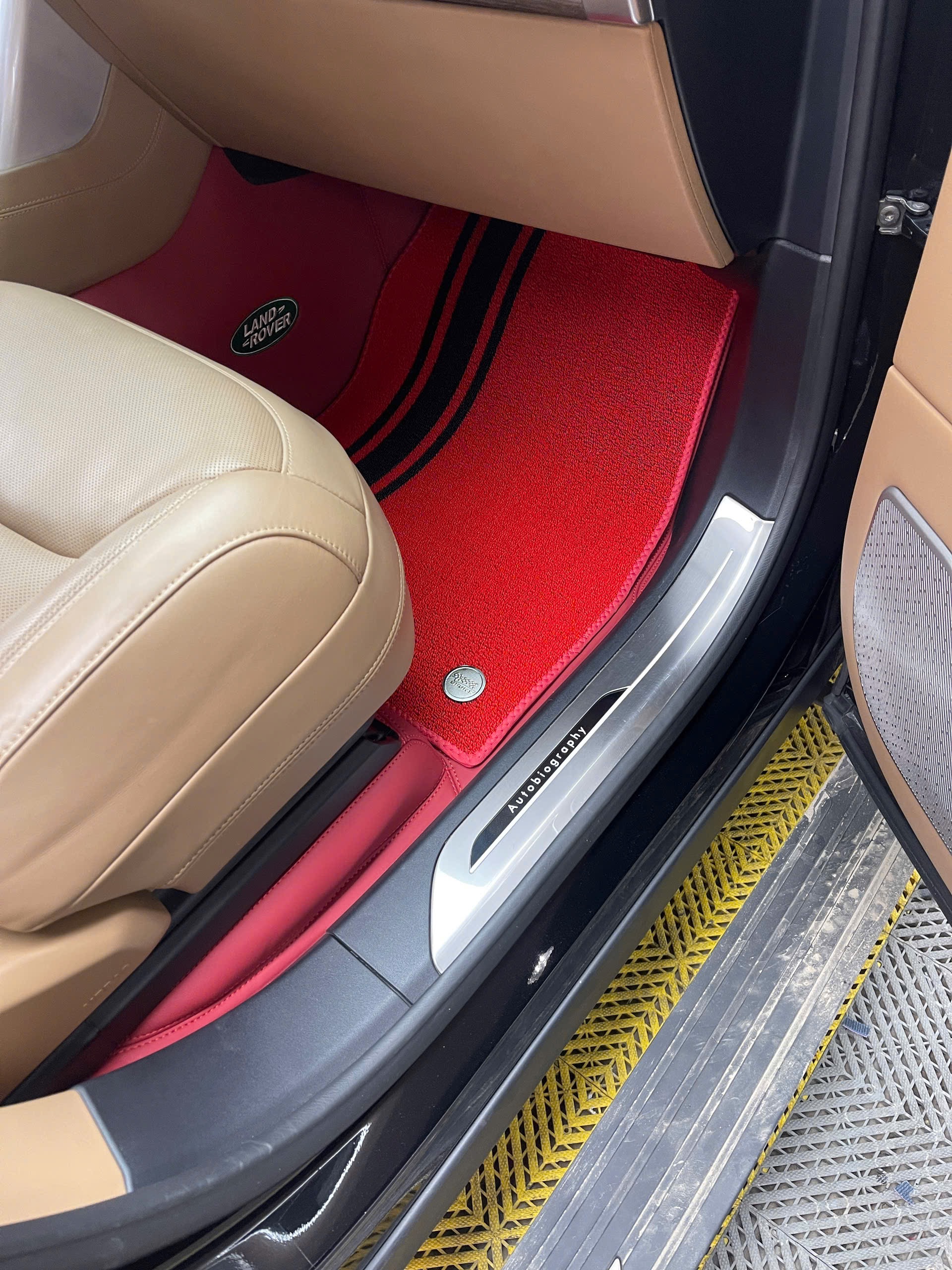 thảm sàn da nappa