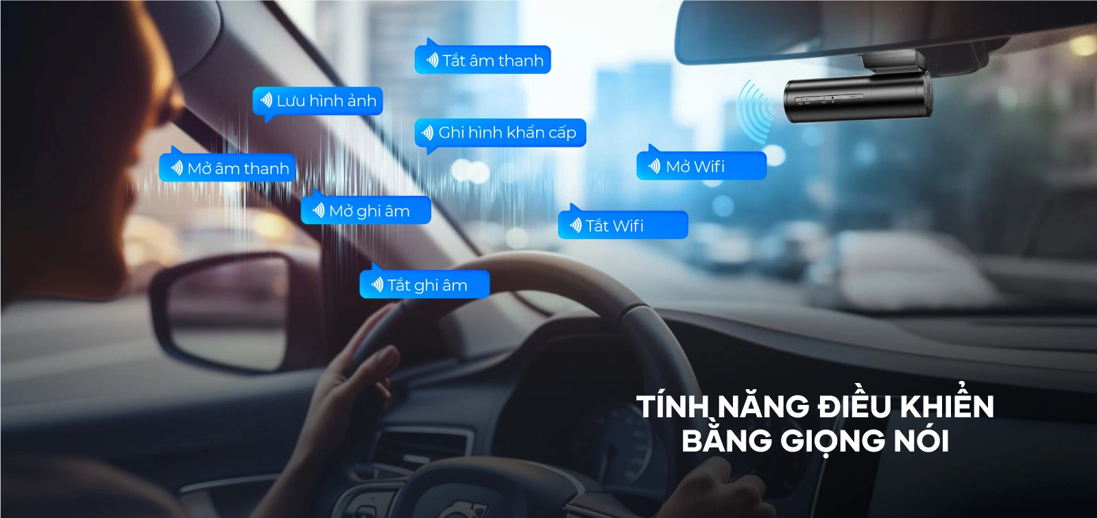 tính năng điều khiển bằng giọng nói vietmap s860