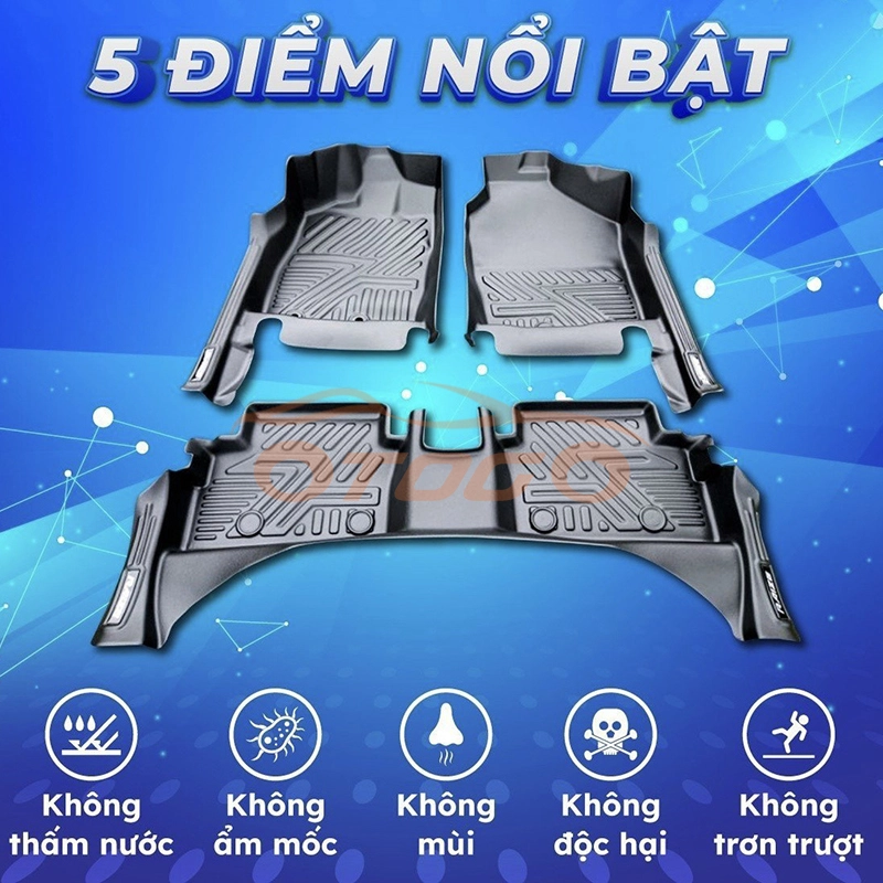 ưu điểm thảm sàn nhựa đúc