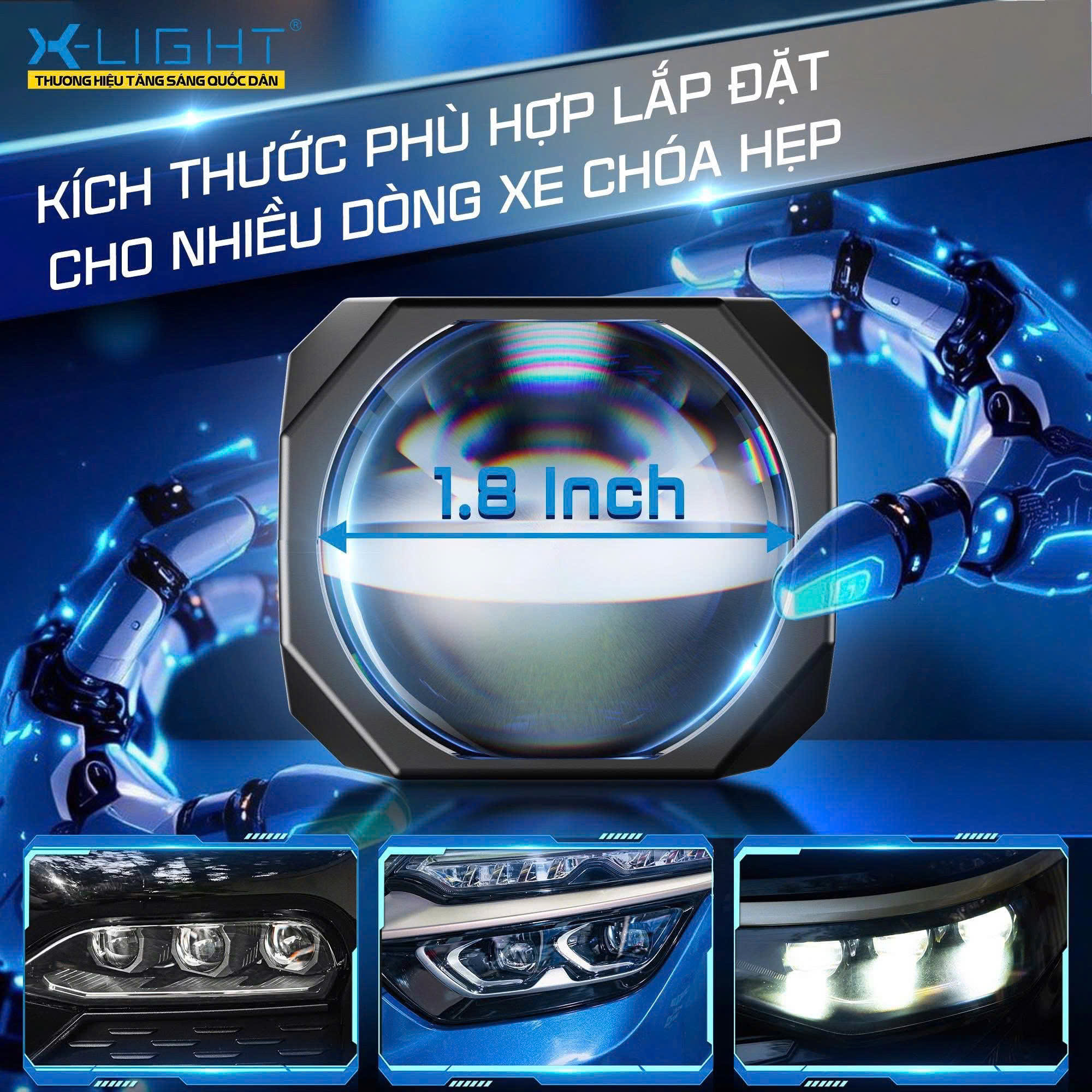 kích thước đèn 