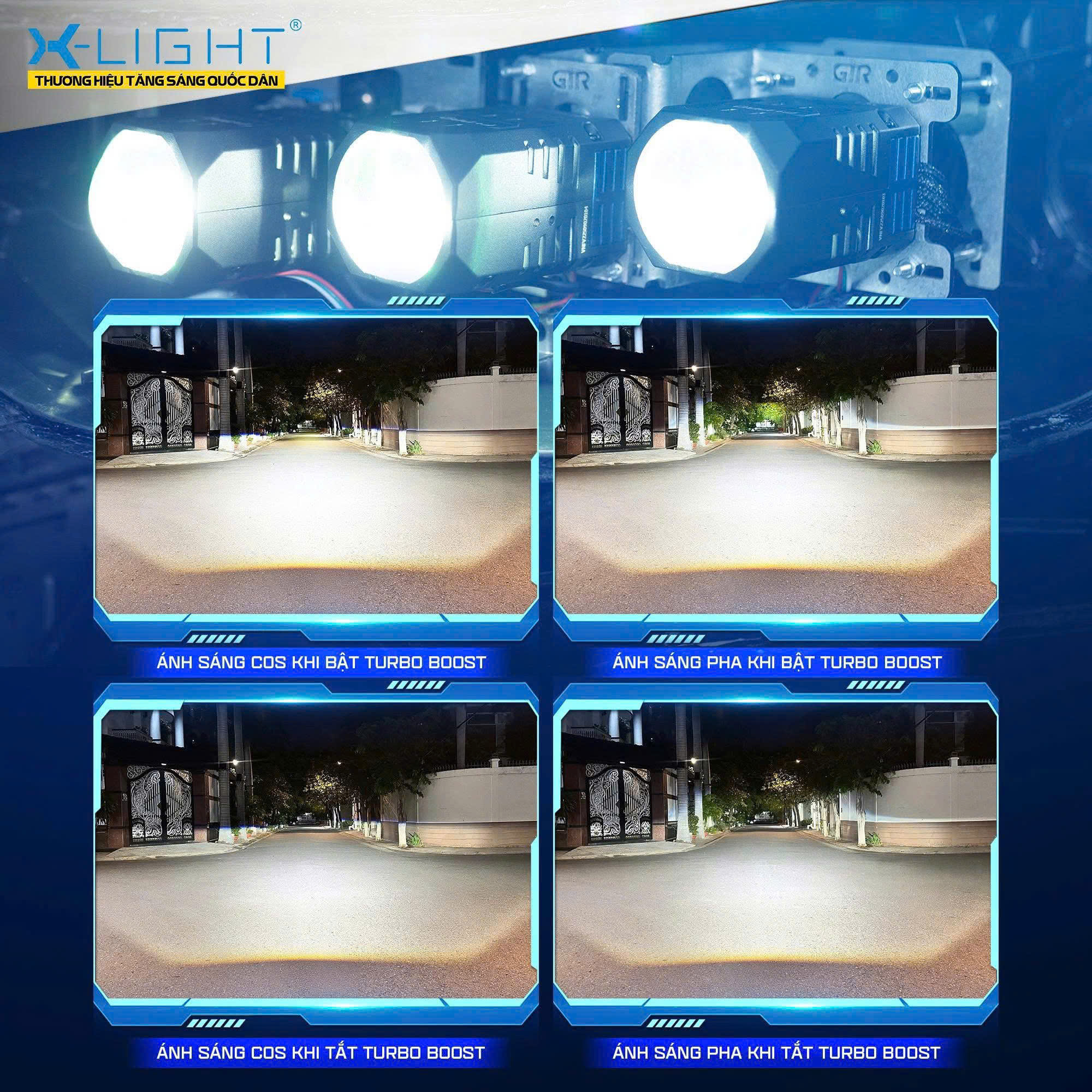 ánh sáng X-Light F+ Pro