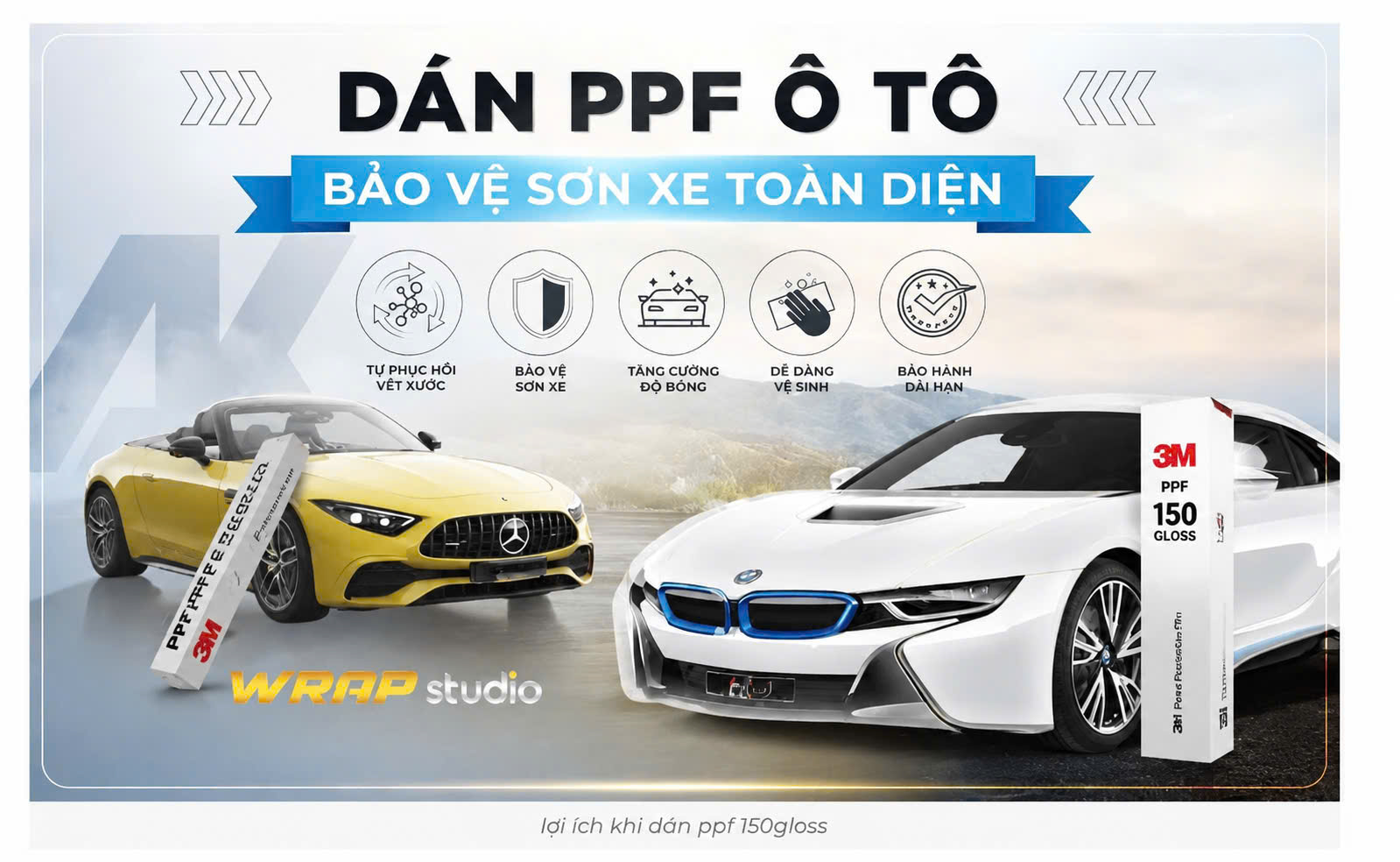 lợi ích khi dán ppf 150gloss