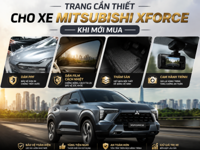 Trang bị cần thiết xe MITSUBISHI XFORCE