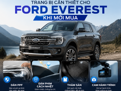 Trang bị cần thiết FORD EVEREST
