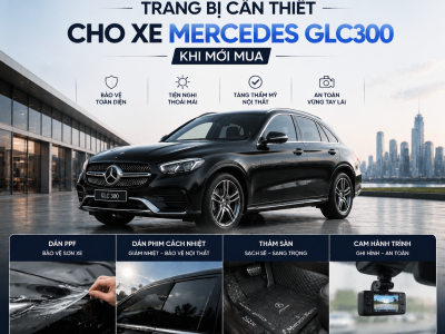 Trang bị cần thiết xe Mercedes GLC 300
