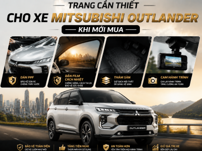 Trang bị cần thiết xe MITSUBISHI Outlander