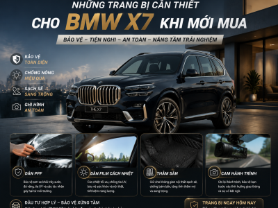 Trang bị cần thiết xe BMW X7