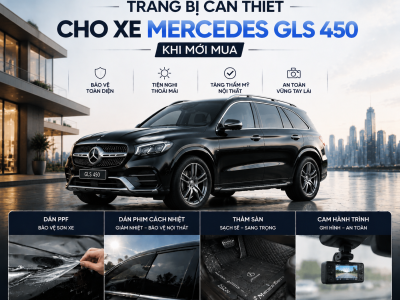 Trang bị cần thiết xe Mercedes GLS 450