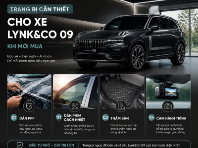 Trang bị cần thiết xe Lynk&co 09