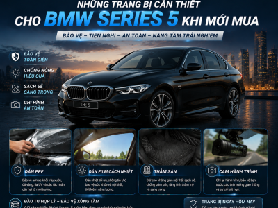 Trang bị cần thiết xe BMW Series 5