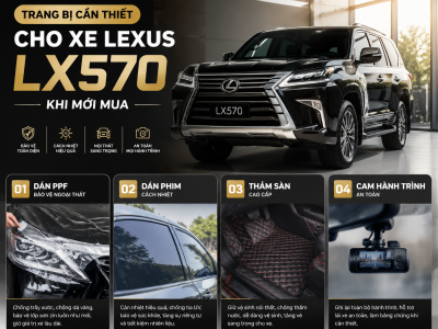 Trang bị cần thiết xe Lexus LX570