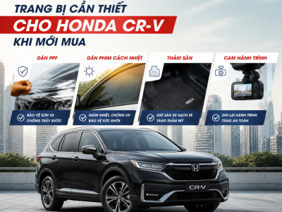 Trang bị thiết yếu Honda CRV
