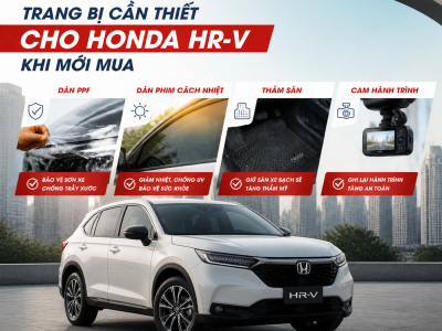 Trang bị thiết yếu Honda HRV