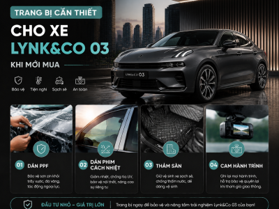 Trang bị cần thiết xe Lynk&co 03