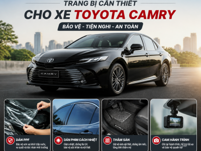 Trang bị cần thiết xe Toyota Camry