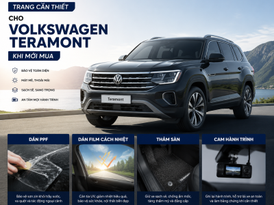 Trang bị cần thiết xe Volkswagen Teramont