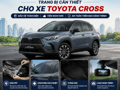 Trang bị cần thiết xe Toyota Cross