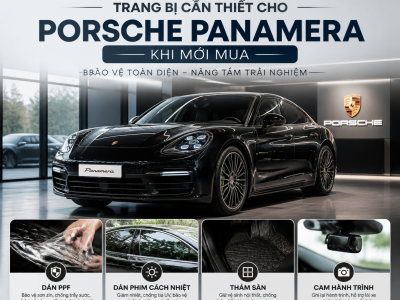 Trang bị thiết yếu Porsche Panamera