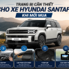 Trang bị cần thiết xe Hyundai Santa Fe