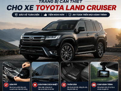 Trang bị cần thiết xe Toyota Land Cruiser