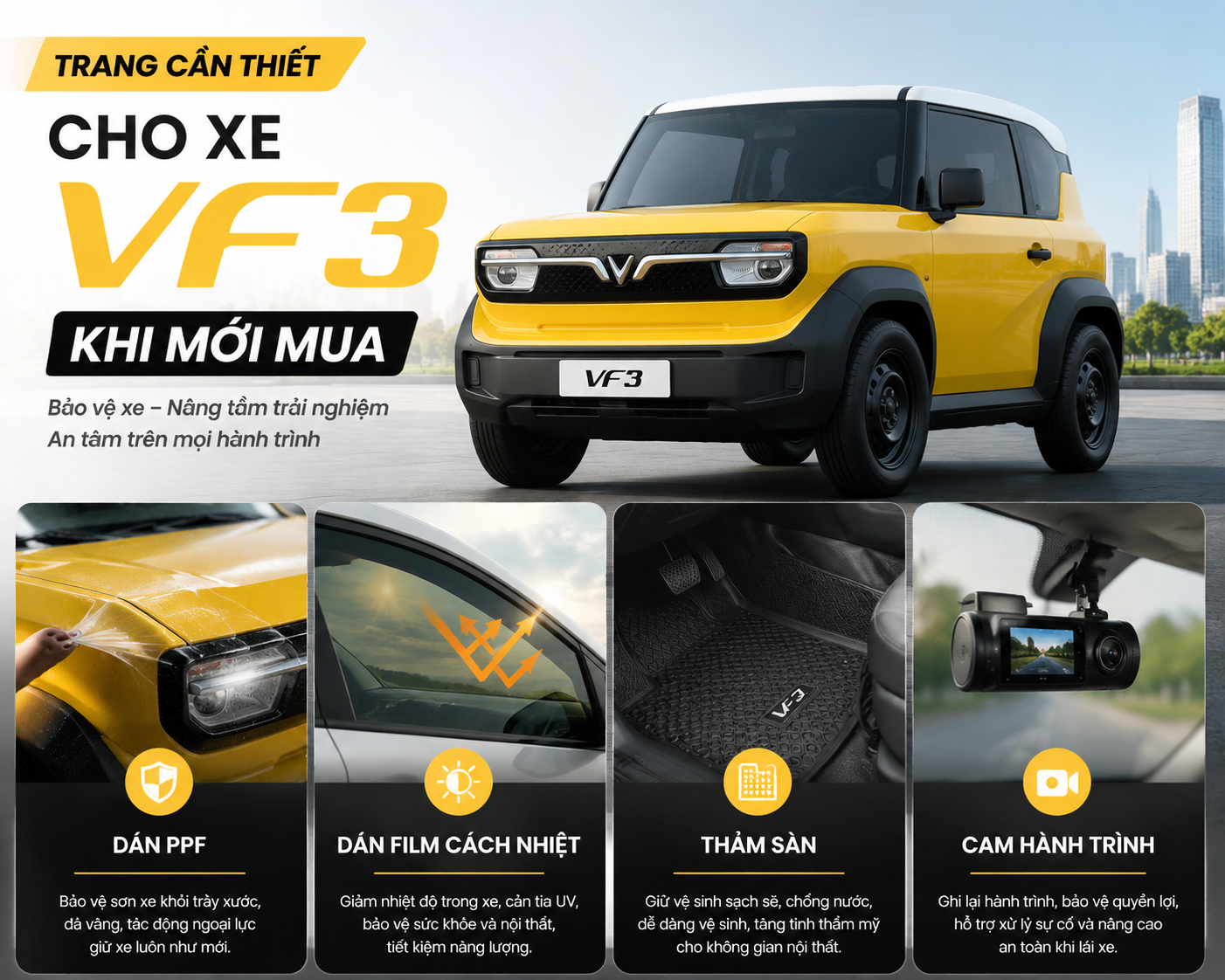 Trang bị thiết yếu VF3