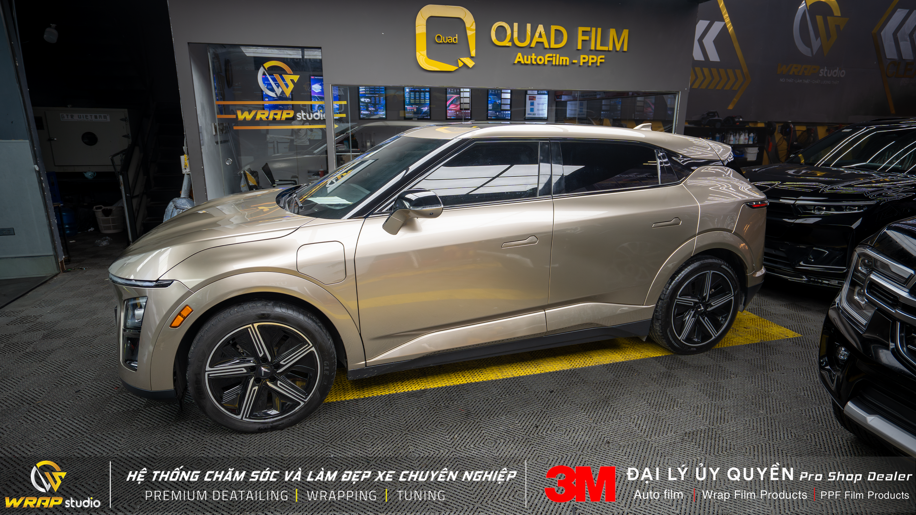 VF7 dán đổi màu tại Wrap Studio