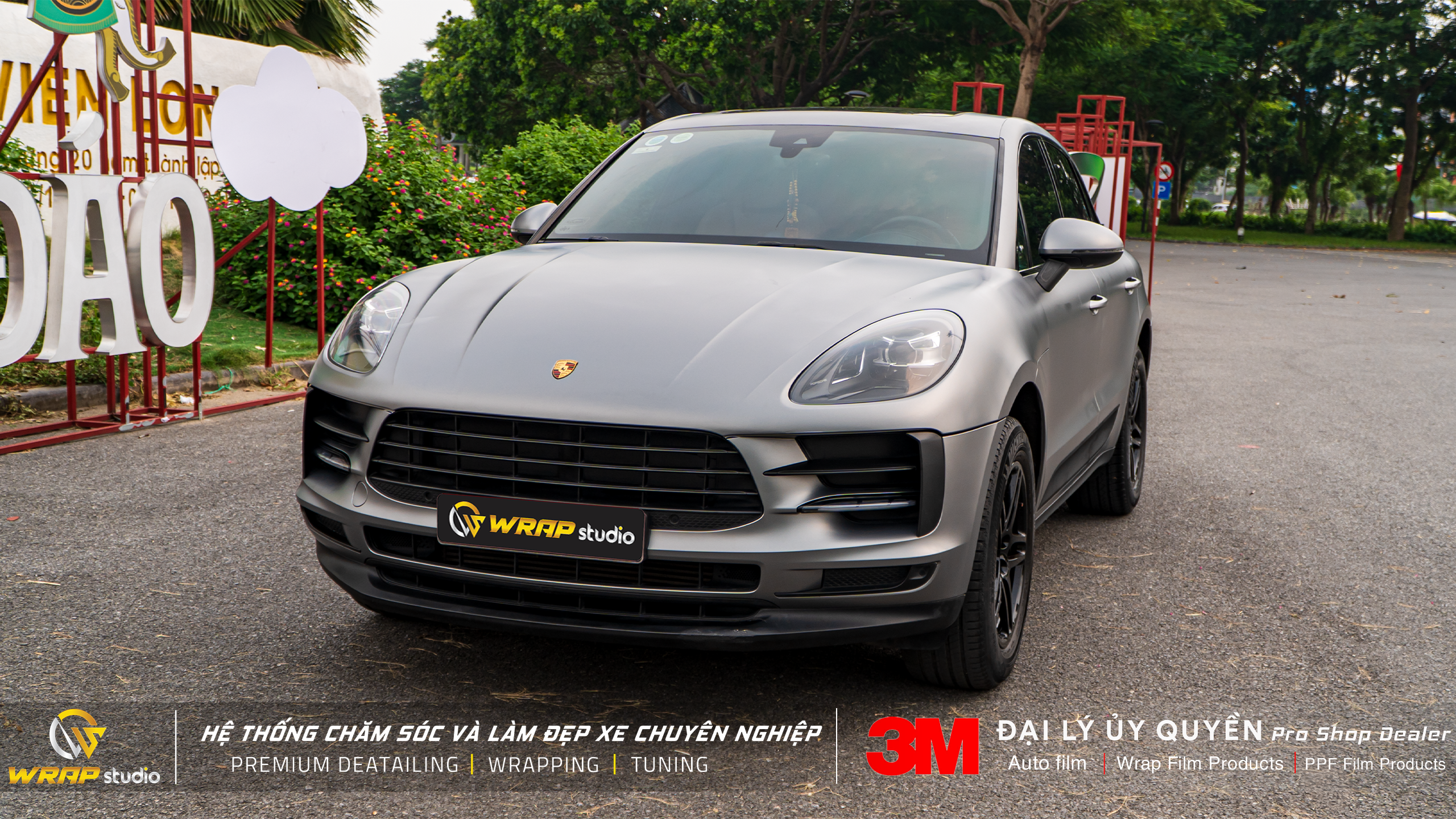 PORSCHE MACAN dán đổi màu tại Wrap Studio