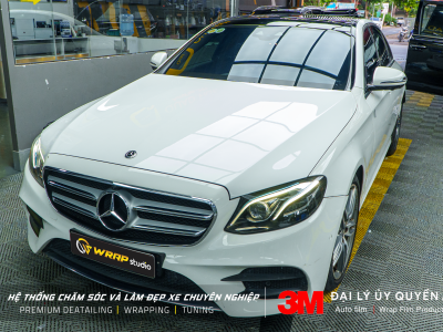 Mercedes C200 dán film cách nhiệt