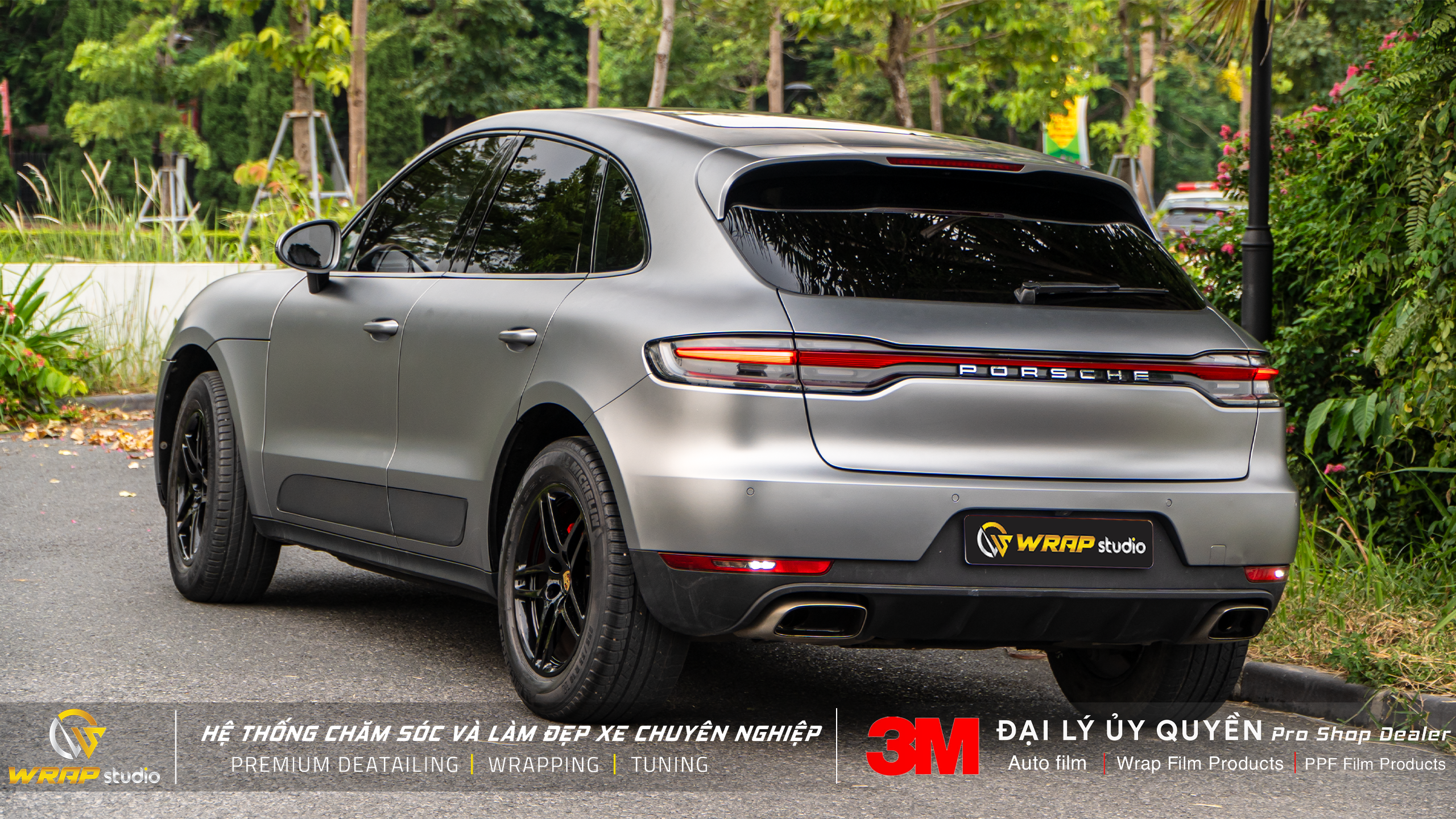 PORSCHE MACAN dán đổi màu tại Wrap Studio