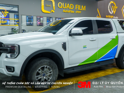 FORD RANGER dán tem theo yêu cầu tại Wrap Studio