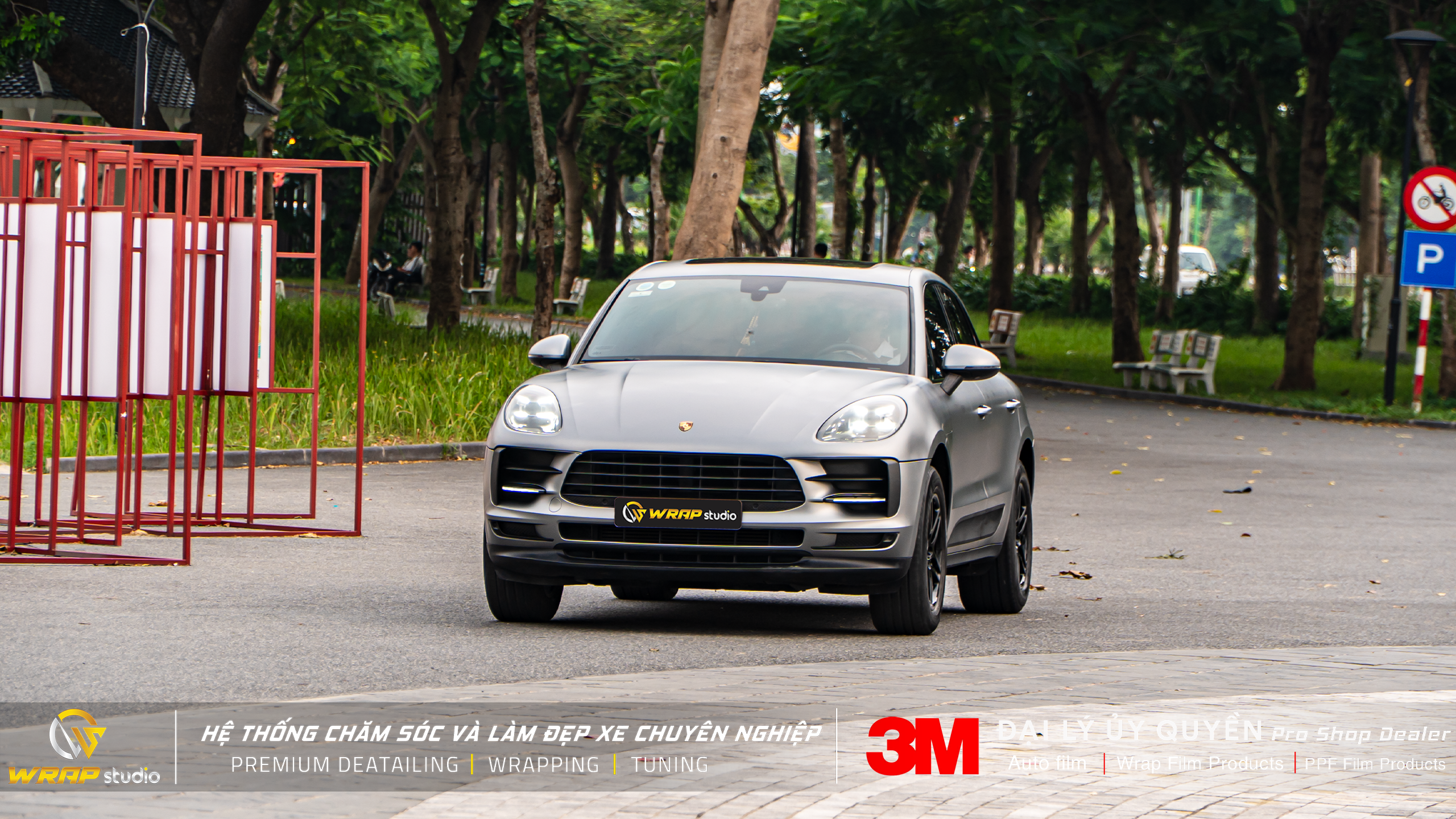 PORSCHE MACAN dán đổi màu tại Wrap Studio