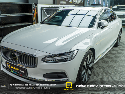 Volvo S90 dán ppf tại Wrap Studio