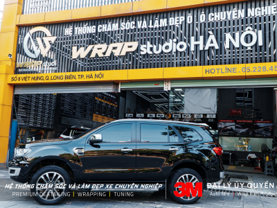 Ford Everest dán ppf tại Wrap Studio